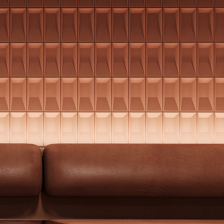 Стеновая панель под покраску Европласт Окна 1.59.903 416×416×30 фото в интерьере