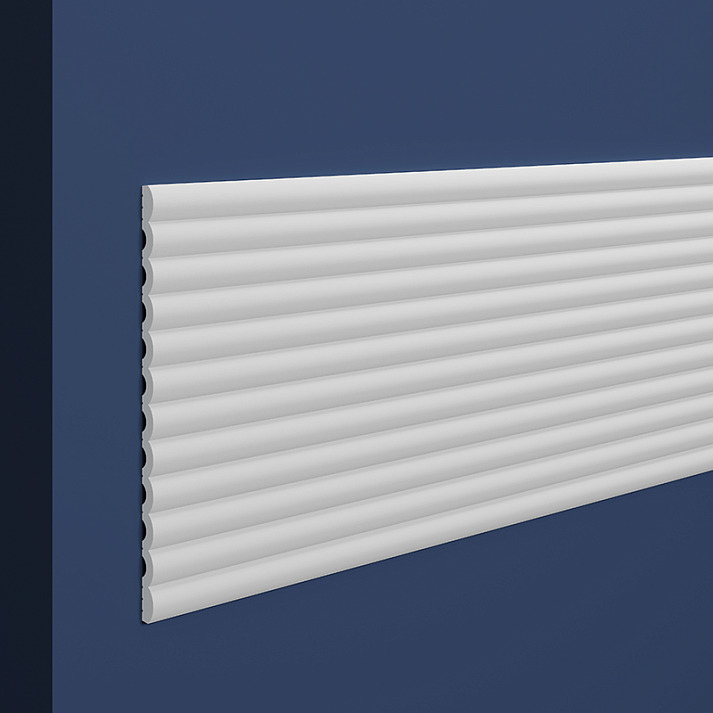 Стеновая панель под покраску Европласт Тюль 6.59.102 2000×240×10