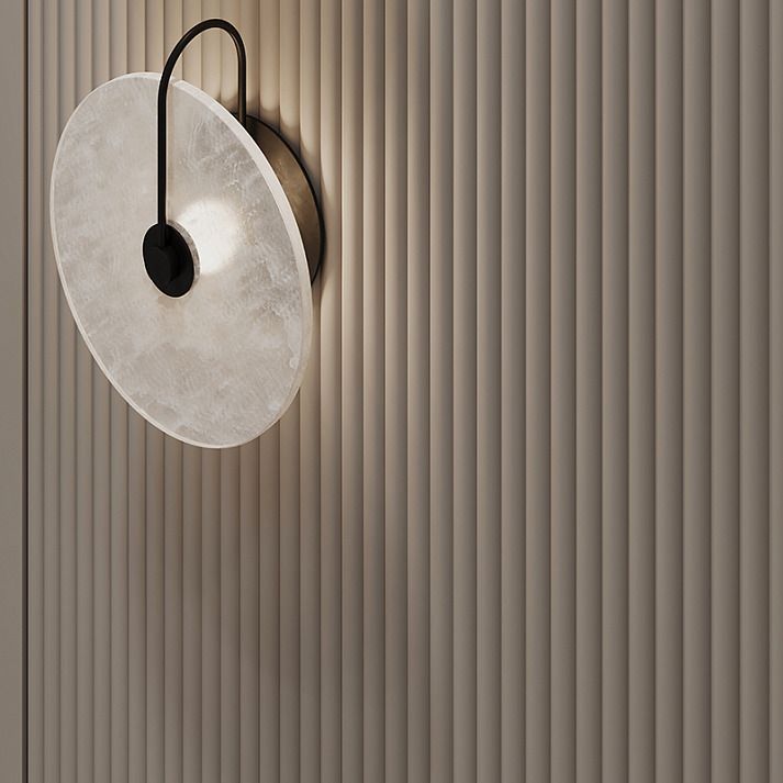 Стеновая панель под покраску Европласт Тюль 6.59.102 2000×240×10 фото в интерьере