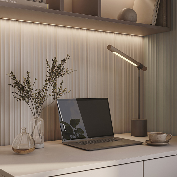 Стеновая панель под покраску Европласт Енисей 6.59.105-280 2800×220×12 фото в интерьере