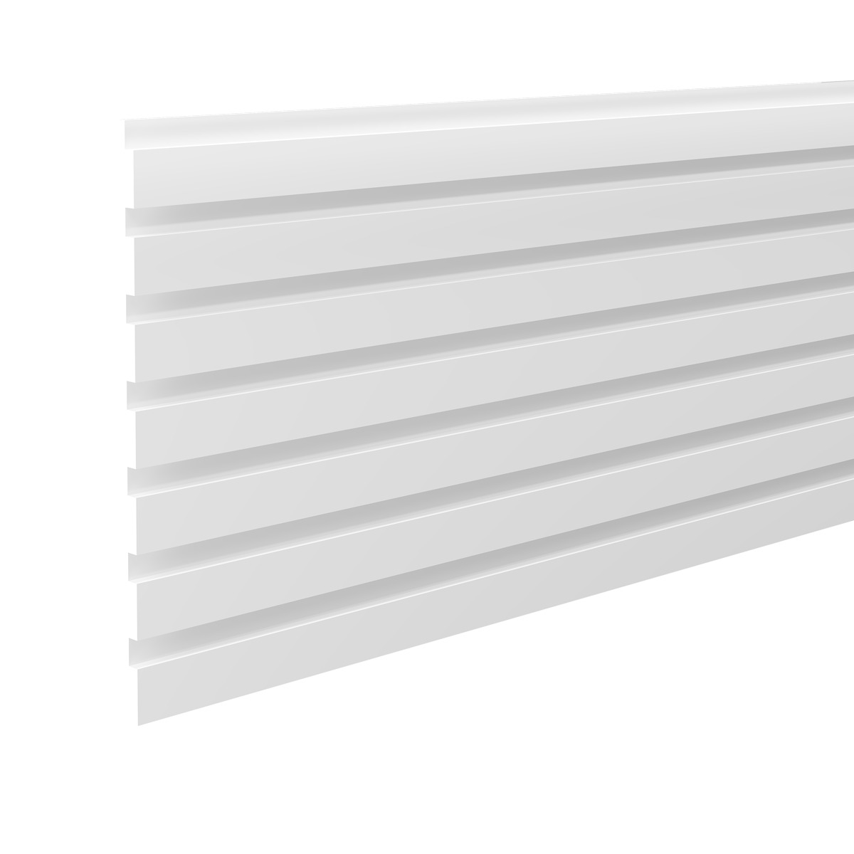 Стеновая панель под покраску Европласт Прямоугольный меандр U.6.59.106 2000×252×10