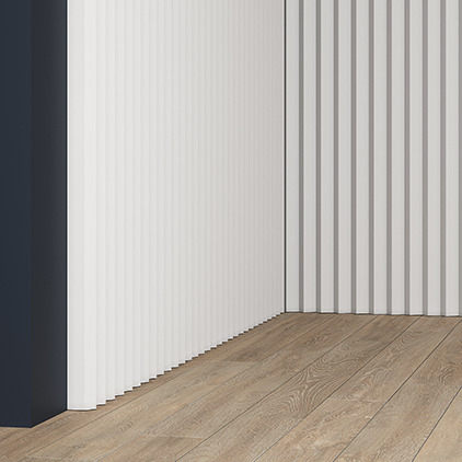 Стеновая панель под покраску Европласт 6.59.803 2000×240×25 фото в интерьере
