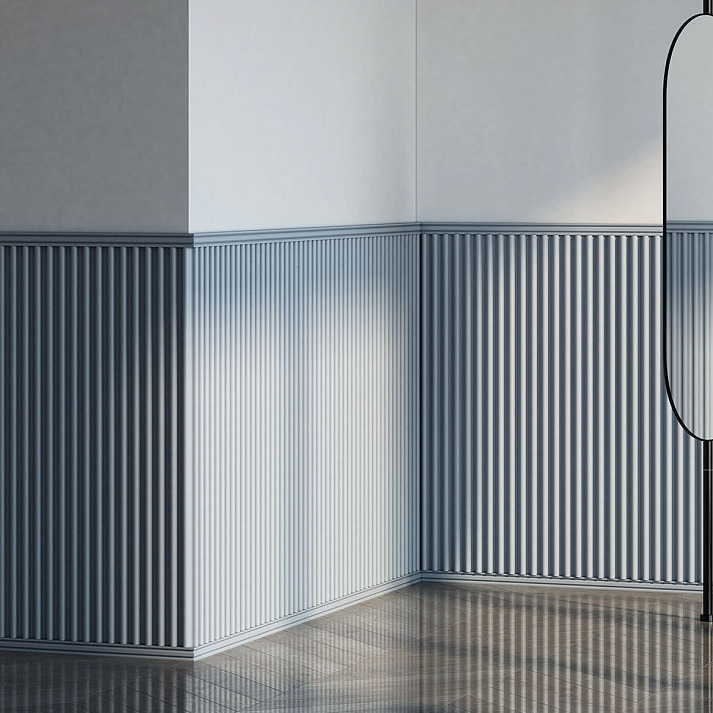 Стеновая панель под покраску Европласт 6.59.804 2000×240×30 фото в интерьере