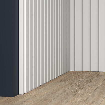 Стеновая панель под покраску Европласт 6.59.806 2000×240×20 фото в интерьере