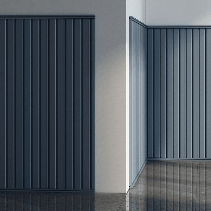 Стеновая панель под покраску Европласт 6.59.806 2000×240×20 фото в интерьере