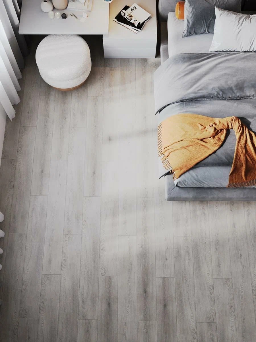 Кварцвиниловая плитка Norland клеевая Sigrid LVT Alda 1003-9 1219,2×184,15×2 фото в интерьере