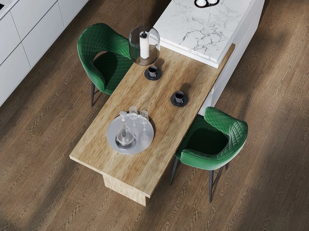 Кварцвиниловая плитка Norland клеевая Sigrid LVT Bent 1003-10 1219,2×184,15×2 фото в интерьере