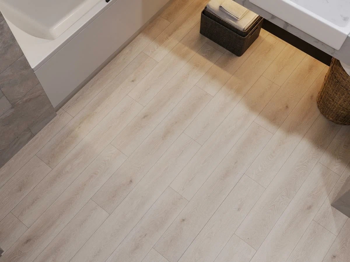 Кварцвиниловая плитка Norland клеевая Sigrid LVT Freya 1003-11 1219,2×184,15×2 фото в интерьере