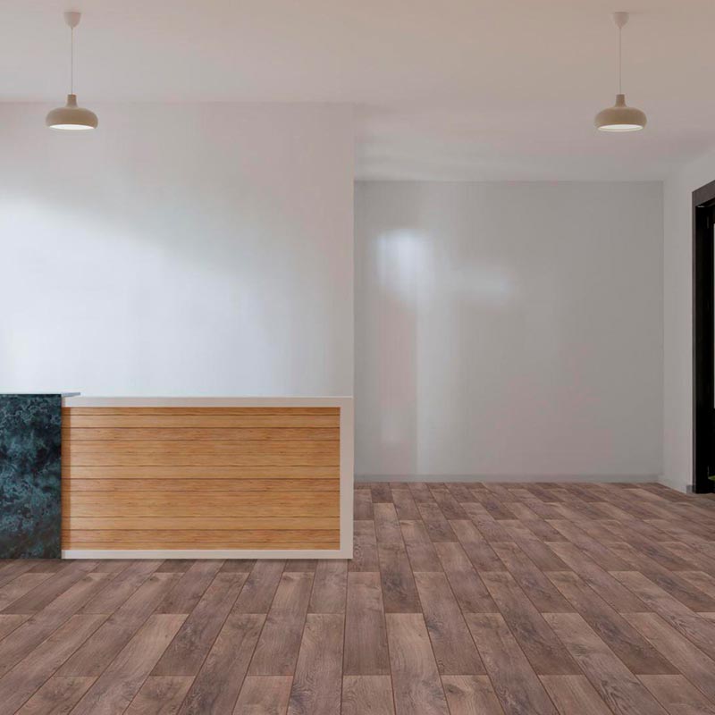 Ламинат My Step Terra Aqua Block Дуб Вена MS128AB 1380×157×8 фото в интерьере