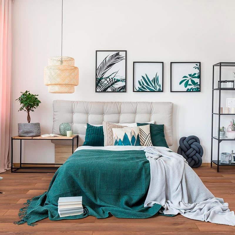 Ламинат My Step Terra Aqua Block Дуб Рим MS148AB 1380×157×8 фото в интерьере