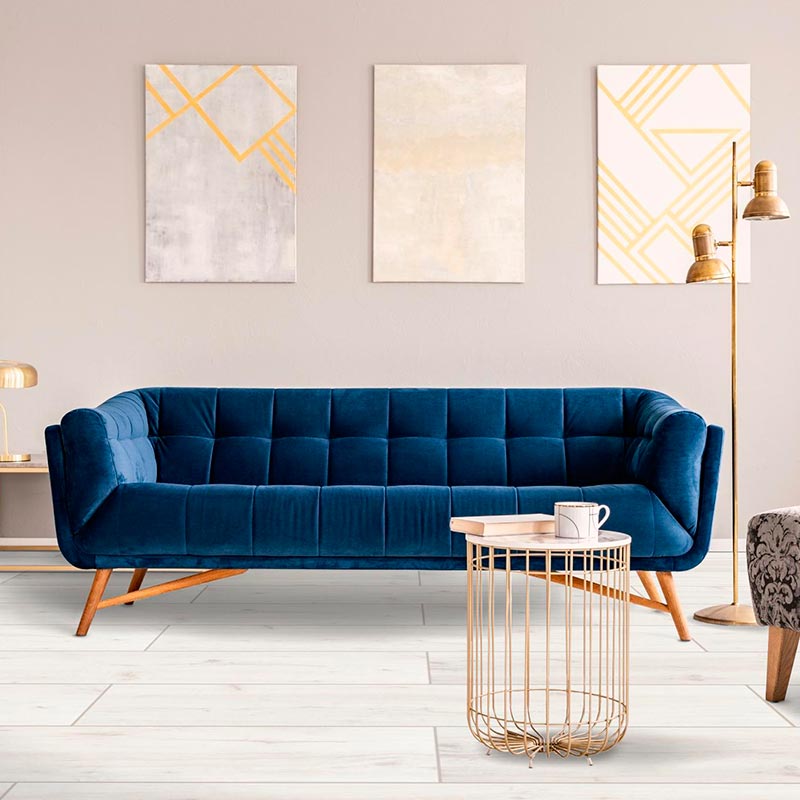 Ламинат My Step Mega Evolution XL Дуб Осака MS498 1285×280×8 фото в интерьере