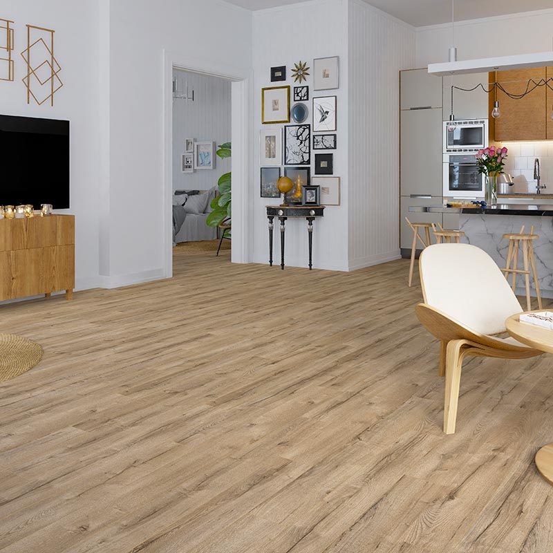 Ламинат My Step Arto Aqua Out Дуб Мальтус D3282 1380×157×10 фото в интерьере