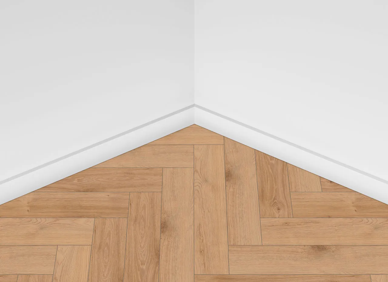 Ламинат My Step Herringbone Manor+ Дуб Мерло венгерская елка MS3810 643×131×10 фото в интерьере