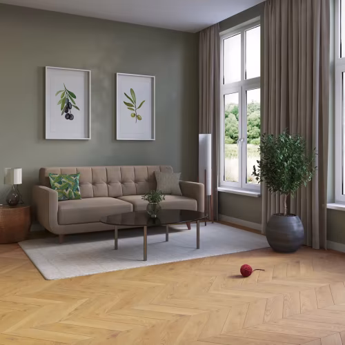 Ламинат My Step Herringbone Chevron Meli MS6212 французская елка 550×112×12