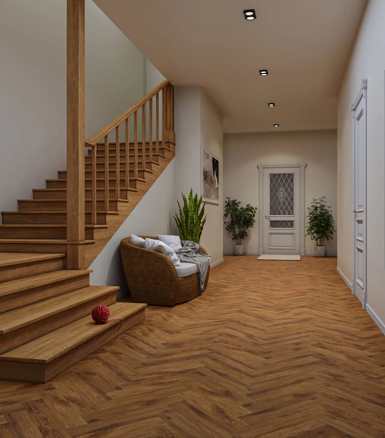 Ламинат My Step Herringbone Zala MS3112 венгерская елка 475×95×12 фото в интерьере