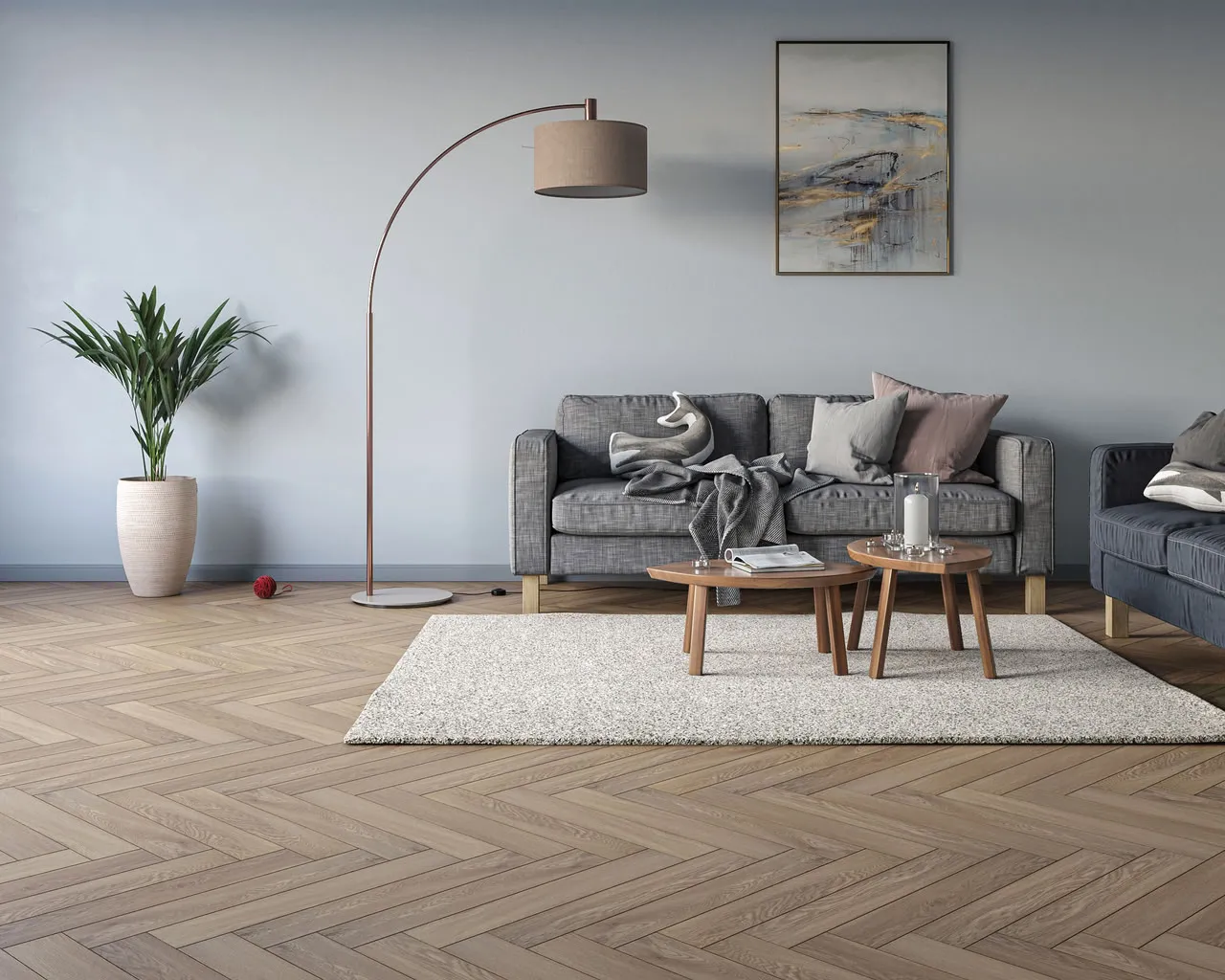 Ламинат My Step Herringbone Bordo Oak MS4212 венгерская елка 600×100×12 фото в интерьере
