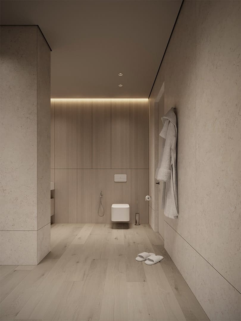 Профиль алюминиевый теневой разделительный Decaro D008A Black черный 3000×10×10 фото в интерьере