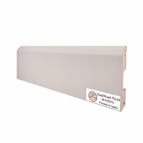 Плинтус МДФ ламинированный TeckWood Веллюто 2000×75×16
