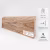 Плинтус МДФ ламинированный TeckWood Дуб Кинг 2150×75×16