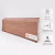 Плинтус МДФ ламинированный TeckWood Дуб Виски 2150×75×16