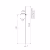 Плинтус алюминиевый скрытый с подсветкой Modern Decor RAL 9003 Белый 87-88-96 2500×104,6×13,8