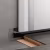 Плинтус алюминиевый теневой Modern Decor RAL 9005 Черный 68-95-78 2500×36,5×16