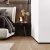 Плинтус алюминиевый теневой Modern Decor RAL 9005 Черный 68-95-78 2500×36,5×16 фото в интерьере