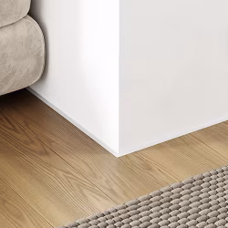 Микроплинтус алюминиевый Modern Decor RAL 9003 Белый 26-55-49 2500×6×11