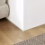 Микроплинтус алюминиевый Modern Decor RAL 9003 Белый 26-55-49 2500×6×11