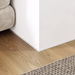 Микроплинтус алюминиевый Modern Decor RAL 9002 Серо-белый 33-55-98 2500×6×11