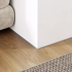 Микроплинтус алюминиевый Modern Decor RAL 7045 Серый Телегрей 1 65-20-43 2500×6×11