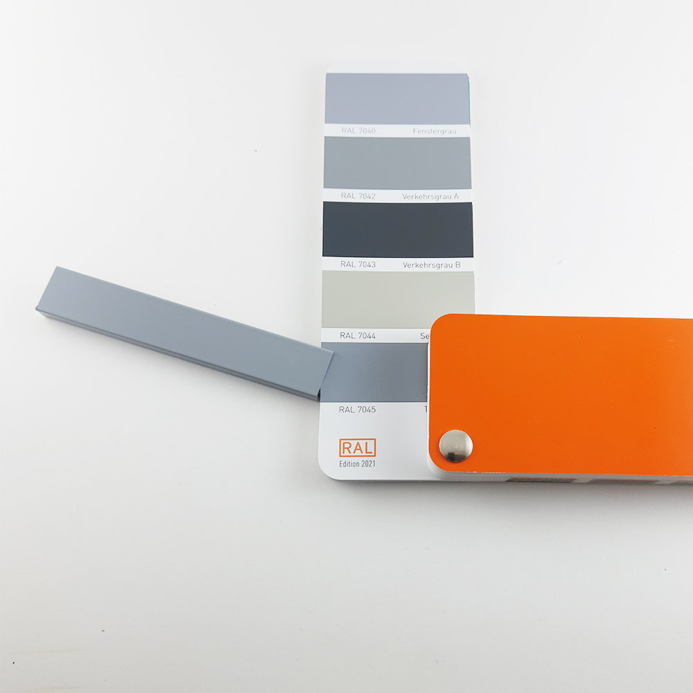 Микроплинтус алюминиевый Modern Decor RAL 7045 Серый Телегрей 1 65-20-43 2500×6×11