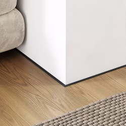 Микроплинтус алюминиевый Modern Decor RAL 7021 Черно-серый 69-31-67 2500×6×11