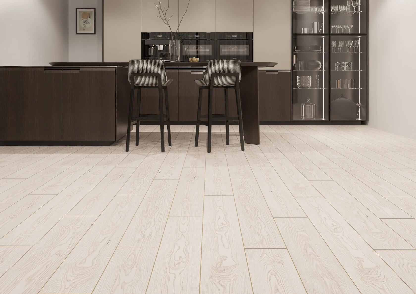 Ламинат AlixFloor Regista Дуб Нова D7063 1380×191×8 фото в интерьере