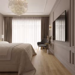 Кварцвиниловый SPC ламинат AlixFloor Natural Line Дуб Бежевый Светлый ALX1550-3 1220×183×5