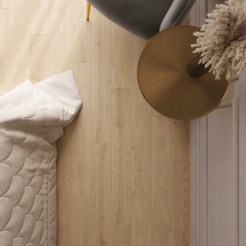 Кварцвиниловый SPC ламинат AlixFloor Natural Line Дуб Бежевый Светлый ALX1550-3 1220×183×5