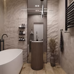 Кварцвиниловый SPC ламинат AlixFloor Natural Line Дуб Табачно-серый ALX3029-6 1220×183×5