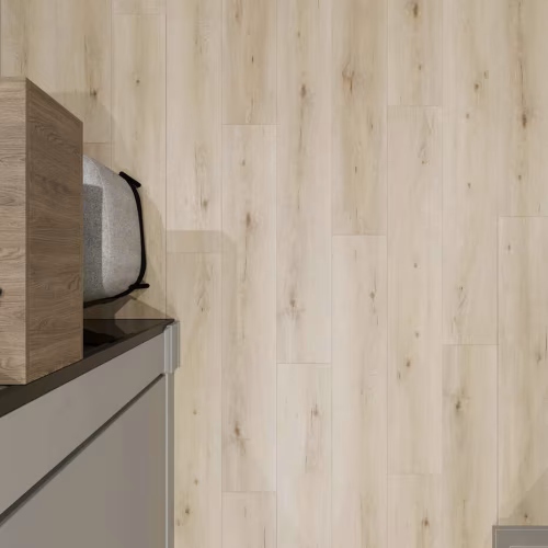 Кварцвиниловый SPC ламинат AlixFloor Natural Line Дуб Скандинавский Светлый ALX3028-7 1220×183×5