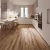 Кварцвиниловый SPC ламинат AlixFloor Natural Line Дуб Коричневый Рустикальный ALX1036-3 1220×183×5 фото в интерьере