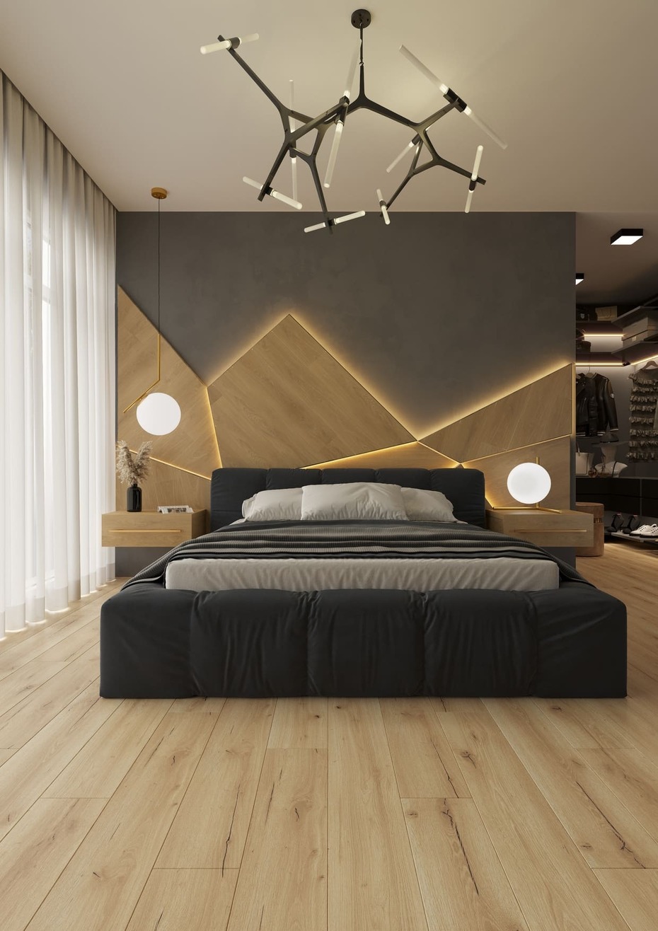 Кварцвиниловый SPC ламинат AlixFloor Natural Line Дуб Сонома Рустикальный ALX1036-13А 1220×183×5 фото в интерьере