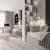 Кварцвиниловый SPC ламинат AlixFloor City Line Дуб Йоркширский Серый ALX1570-3 1220×183×5 фото в интерьере