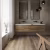 Кварцвиниловый SPC ламинат AlixFloor City Line Дуб Вельвет Коричневый ALX1034-1 1220×183×5 фото в интерьере
