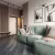 Кварцвиниловый SPC ламинат AlixFloor City Line Дуб Кенийский Серый ALX3020-5 1220×183×5 фото в интерьере