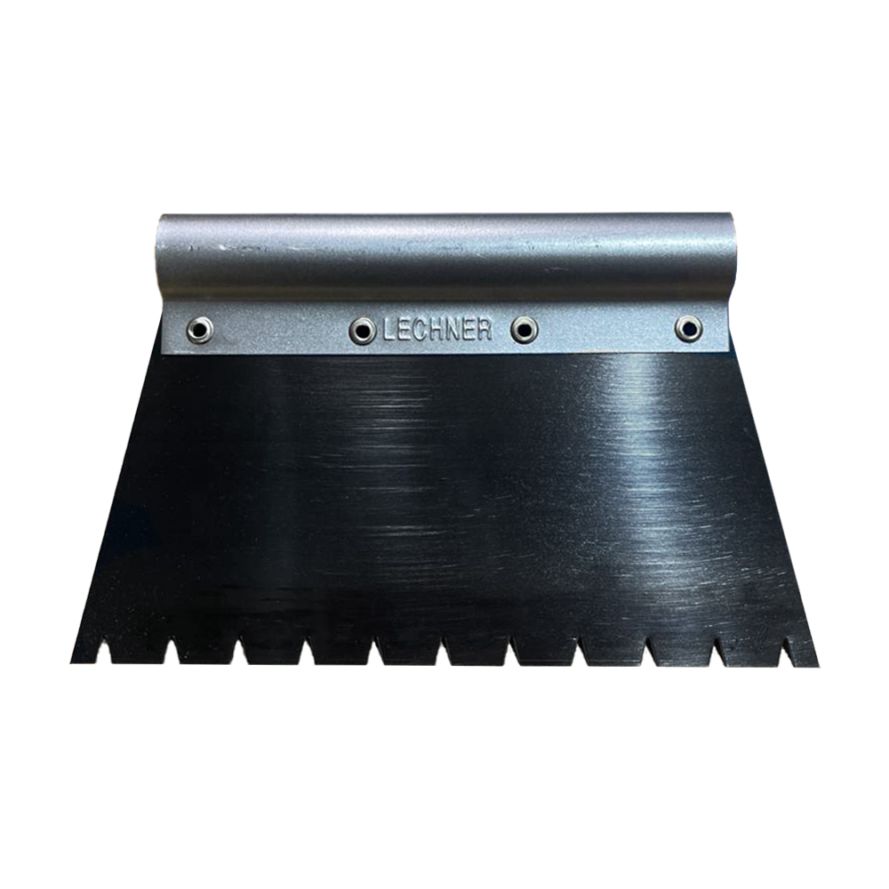 Шпатель зубчатый Lechner для паркетного клея №6