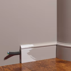 Плинтус под покраску гибкий Decor-Dizayn DD005-E 2000×79×13