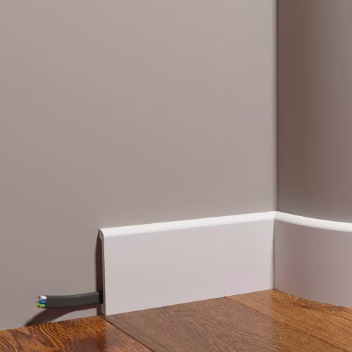 Плинтус под покраску гибкий Decor-Dizayn DD706-E 2000×80×13