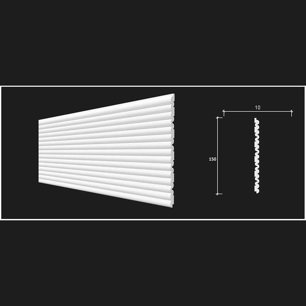 Стеновая панель под покраску Decor-Dizayn DD933 3000×150×9,7