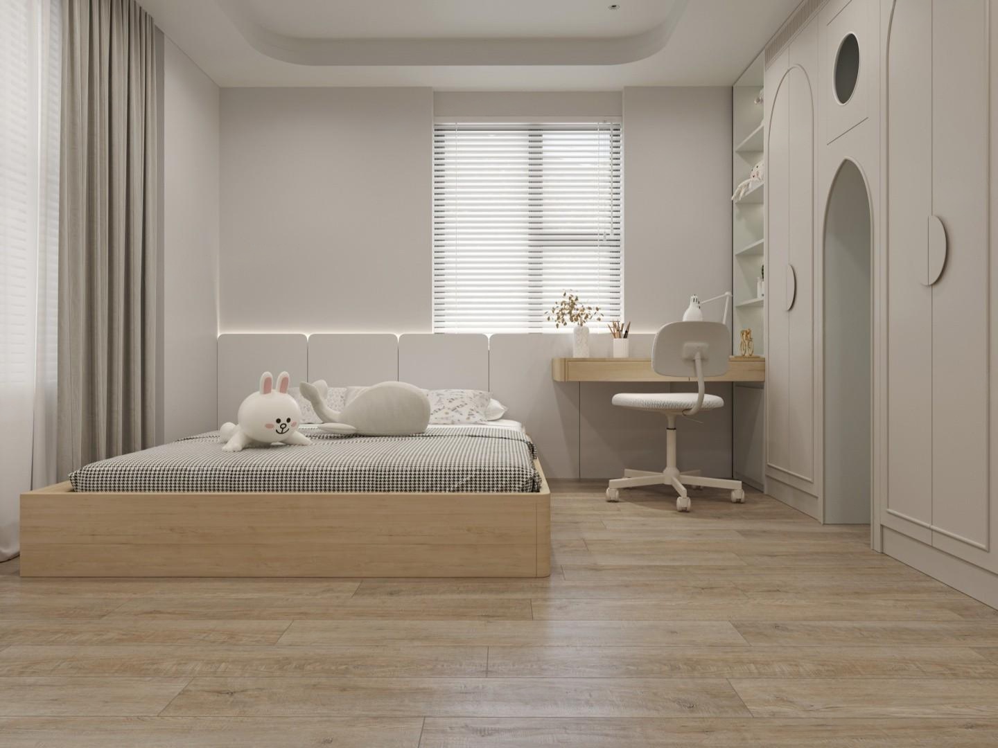 Кварцвиниловая плитка Alpine Floor клеевая Easy Line Дуб Амбер ЕСО 3-39 1219,2×184,15×3 фото в интерьере