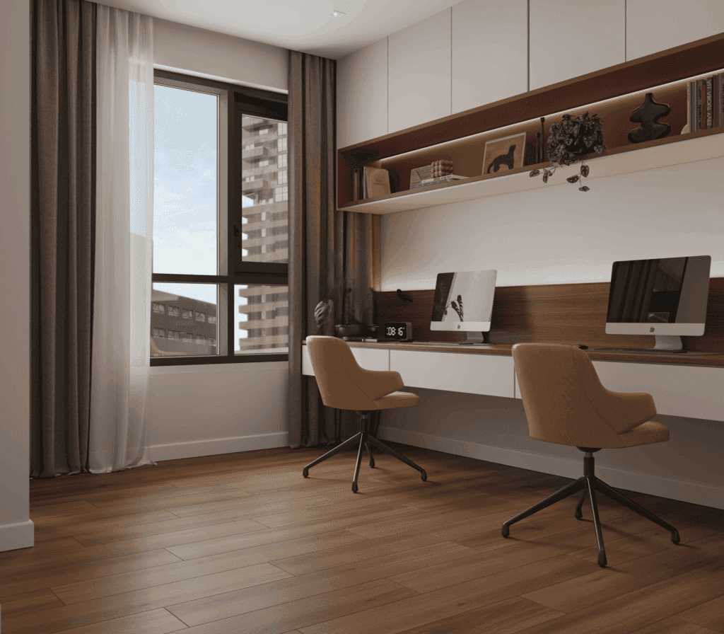 Ламинат Alpine Floor Intensity Дуб Пескара LF101-25 1218×195×12 фото в интерьере