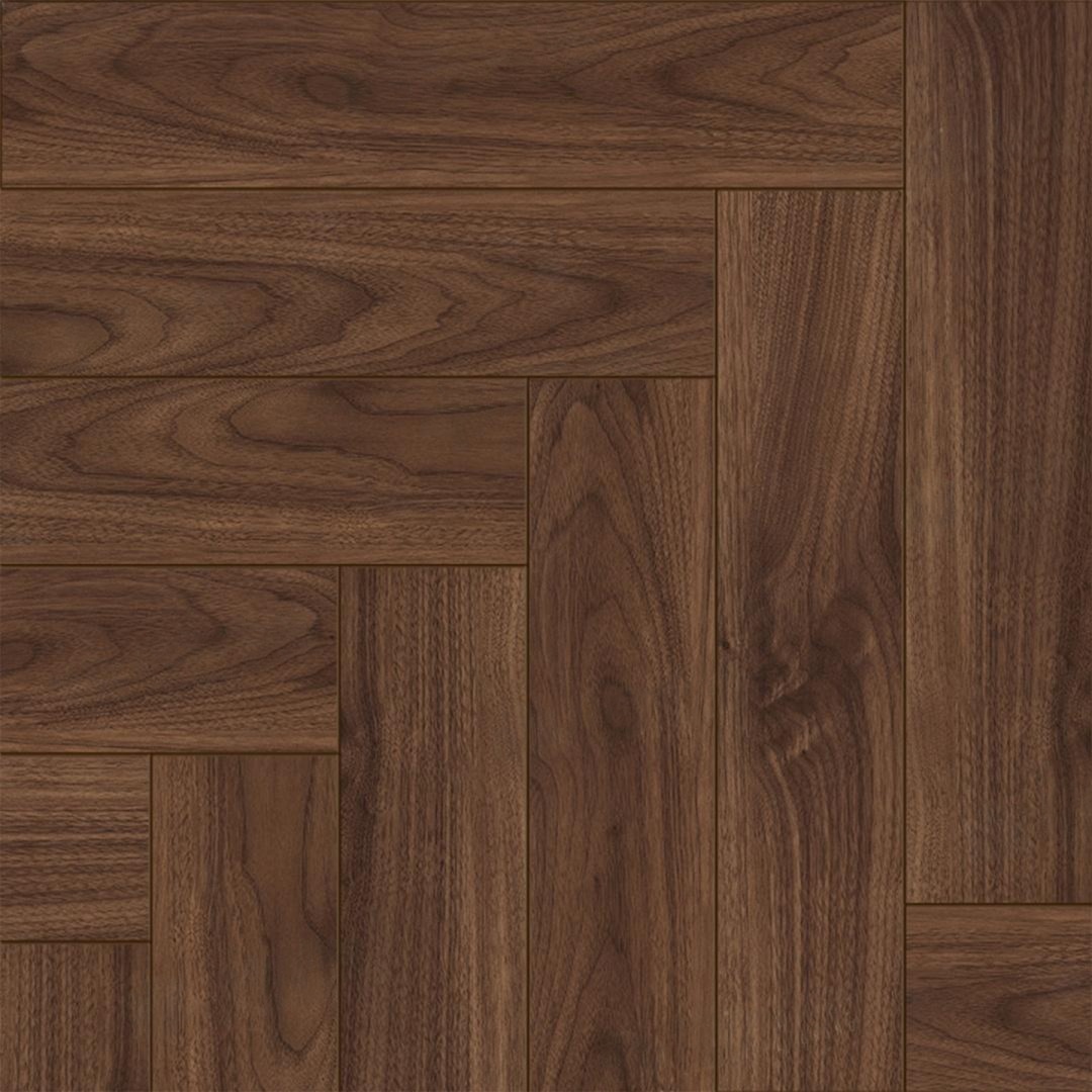 Ламинат Alpine Floor Herringbone 12 Орех Трентино LF105-12 венгерская елка 600×100×12